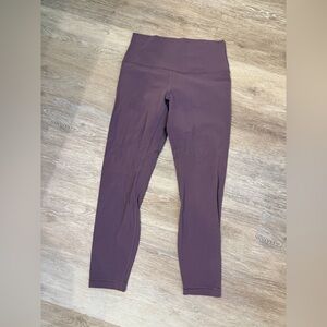 Lululemon Align High Rise Mauve Leggings